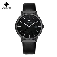 Men Simple Slim Watches Luxury Brand Gold Steel Mesh Ultra Thin Waterproof Date Wrist Watch Men Golden Clock with Box Pack